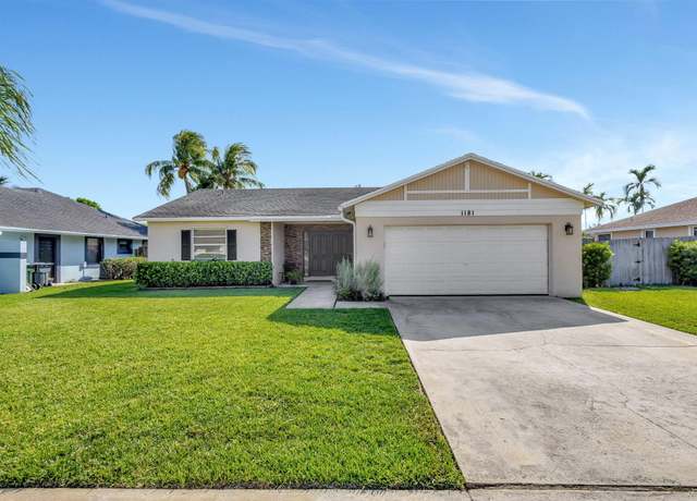 Property at 1181 Larch Way, Wellington, FL 33414, 3 beds, 2 baths