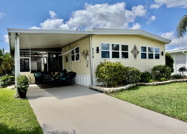 Property at 4378 Meadow View Dr, Boynton Beach, FL 33436, 2 beds, 2 baths