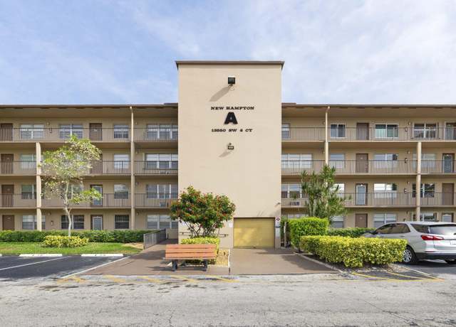 Property at 13550 SW 6th Ct Unit 111a, Pembroke Pines, FL 33027, 2 beds, 1.5 baths