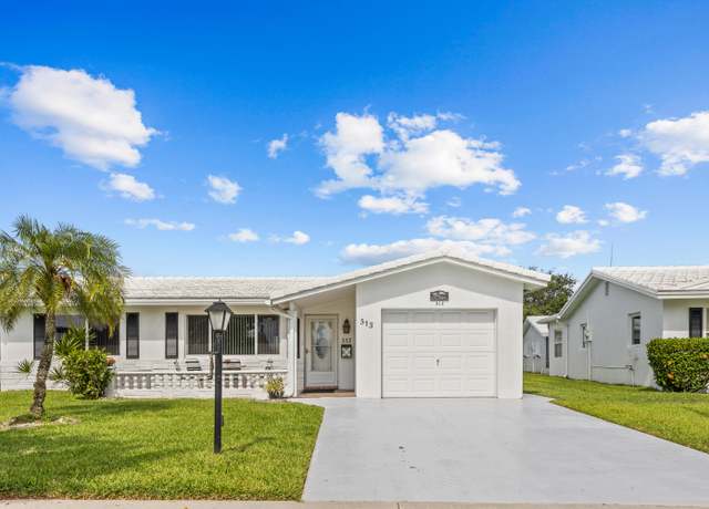 Property at 513 SW 18th St, Boynton Beach, FL 33426, 2 beds, 2 baths