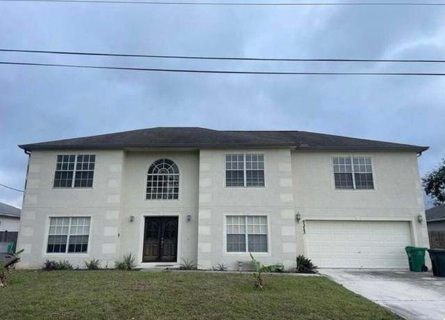 Property at 4313 SW Gagnon Rd, Port Saint Lucie, FL 34953, 5 beds, 2.5 baths