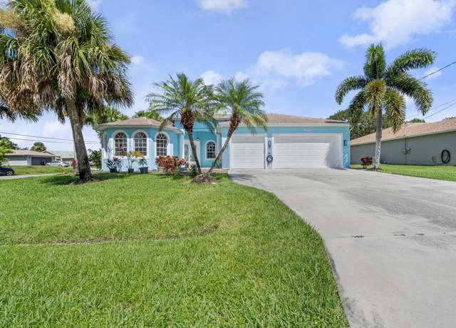 Property at 2396 SW Pamona St, Port Saint Lucie, FL 34953, 4 beds, 2 baths
