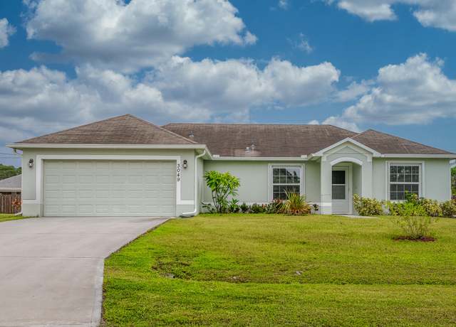 Property at 3049 SW Lucerne St, Port Saint Lucie, FL 34953, 3 beds, 2 baths