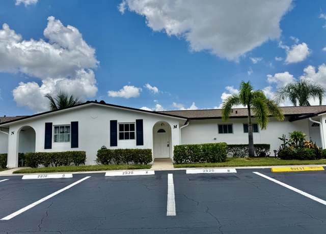 Property at 2920 Crosley Dr E Unit M, West Palm Beach, FL 33415, 1 bed, 1 bath