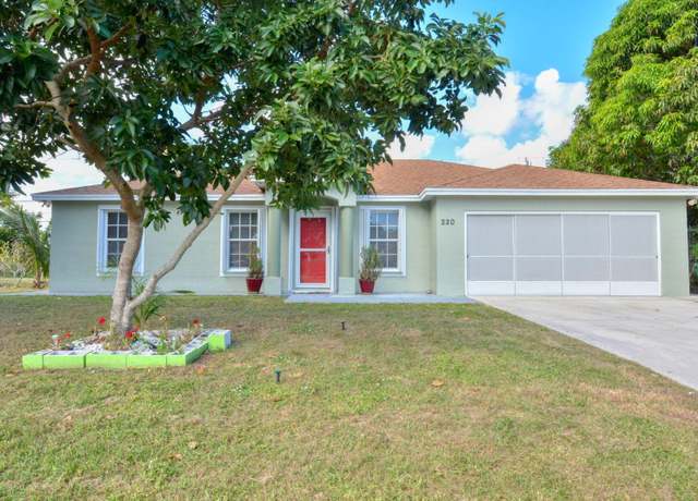 Property at 220 W Arbor Ave, Port Saint Lucie, FL 34952, 3 beds, 2 baths