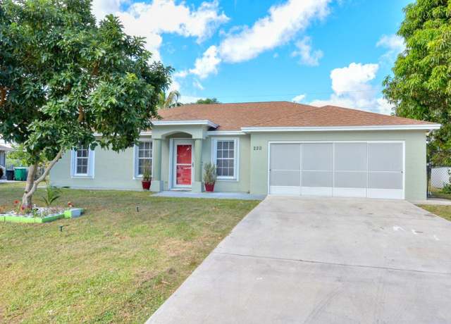 Property at 220 W Arbor Ave, Port Saint Lucie, FL 34952, 3 beds, 2 baths