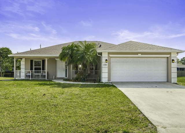 Property at 1330 SW Parma Ave, Port Saint Lucie, FL 34953, 3 beds, 2 baths