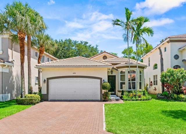 Property at 4086 Woodhill Pl, Boynton Beach, FL 33436, 3 beds, 2 baths