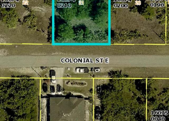 Property at 1109 Colonial St E, Lehigh Acres, FL 33974