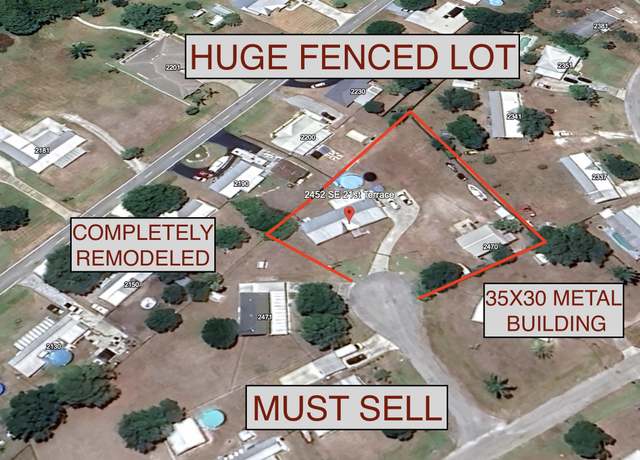 Property at 2452 SE 21st Ter, Okeechobee, FL 34974, 4 beds, 2 baths