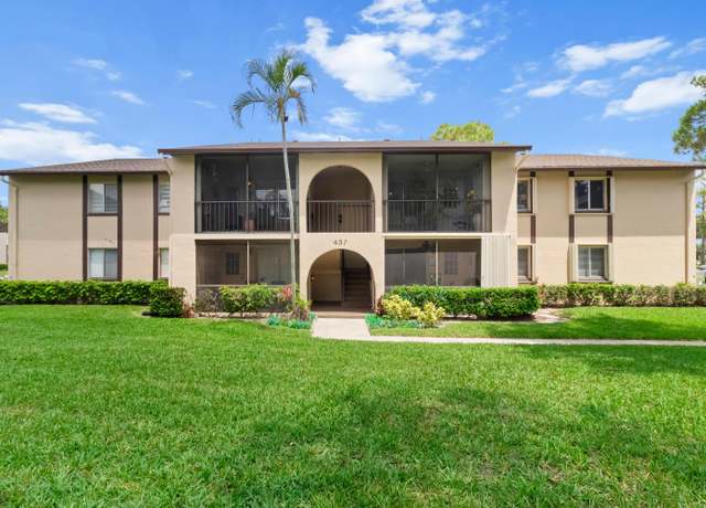 Property at 437 Pine Glen Ln Unit B-2, Greenacres, FL 33463, 2 beds, 2 baths
