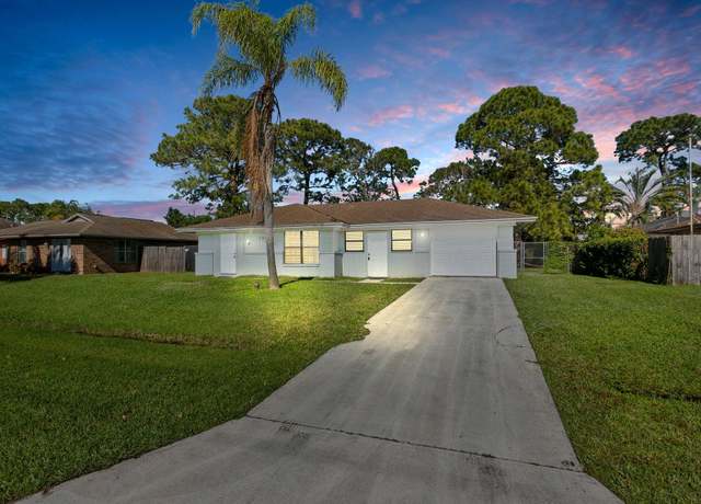 Property at 1251 SW Sudder Ave, Port Saint Lucie, FL 34953, 3 beds, 2 baths