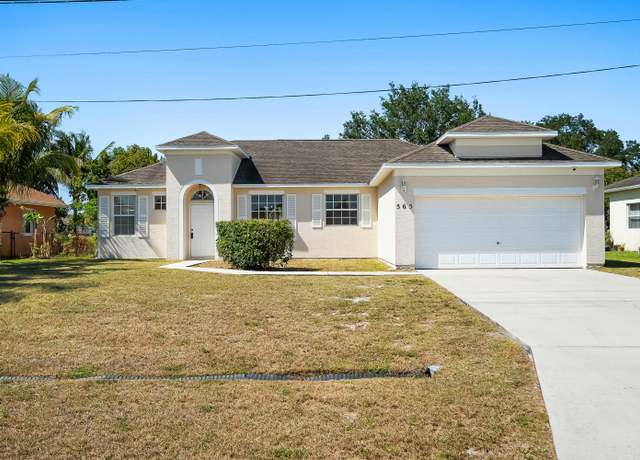 Property at 565 SW Feldman Ave N, Port Saint Lucie, FL 34953, 4 beds, 2 baths