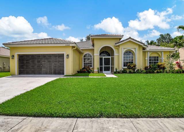 Property at 11160 Grandview Mnr, Wellington, FL 33414, 4 beds, 3 baths