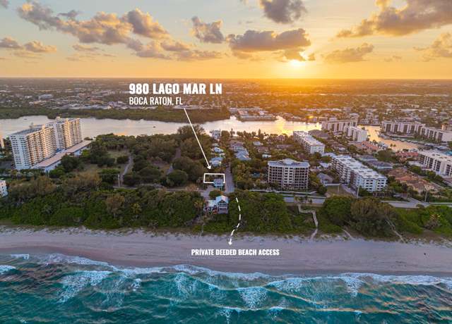 Property at 980 Lago Mar Ln, Boca Raton, FL 33431