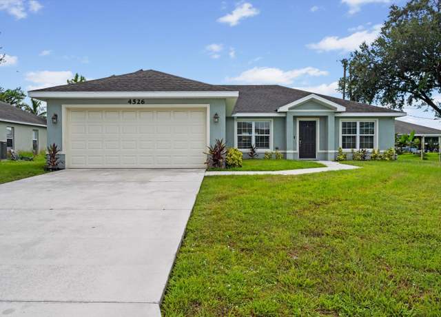 Property at 4526 SW Uleta St, Port Saint Lucie, FL 34953, 4 beds, 2 baths