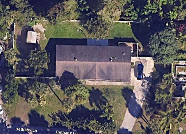 Property at 5213 Bethany Ln, Haverhill, FL 33415, 3 beds, 2 baths
