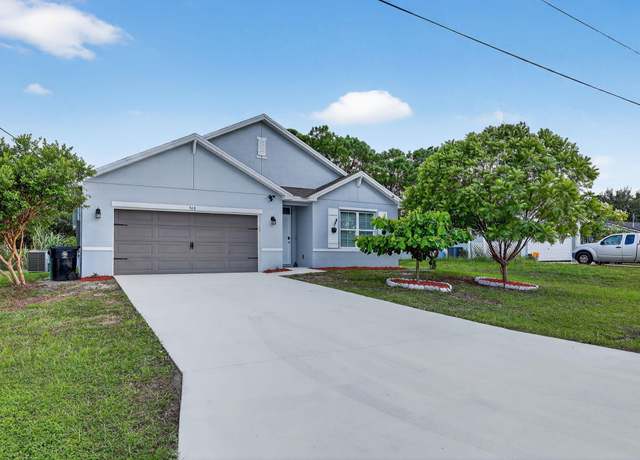 Property at 518 SW Natalie Ter, Port Saint Lucie, FL 34953, 4 beds, 2 baths