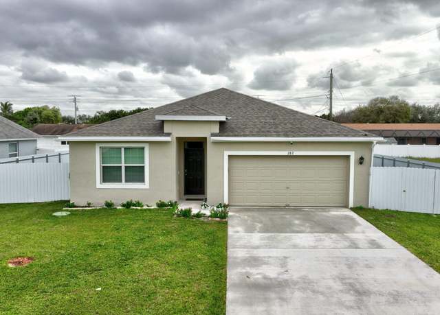 Property at 282 SW Fairchild Ave, Port Saint Lucie, FL 34984, 4 beds, 2 baths