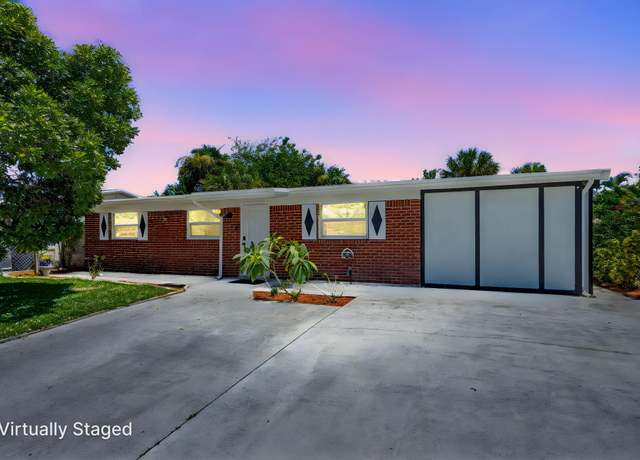 Property at 3852 Catalina Rd, Palm Beach Gardens, FL 33410, 4 beds, 1.5 baths