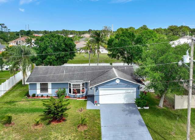 Property at 2533 SW Halissee St, Port Saint Lucie, FL 34953, 3 beds, 2 baths