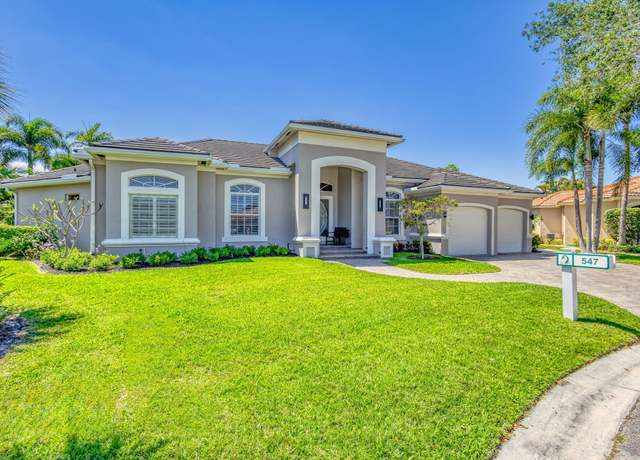 Property at 547 Robin Ln, Jupiter, FL 33458, 5 beds, 4 baths