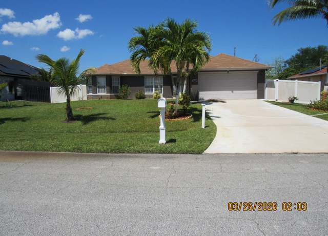 Property at 443 SW Homeland Rd, Port Saint Lucie, FL 34953, 3 beds, 2 baths