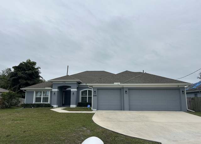 Property at 1206 SW Santiago Ave, Port Saint Lucie, FL 34953, 4 beds, 3 baths