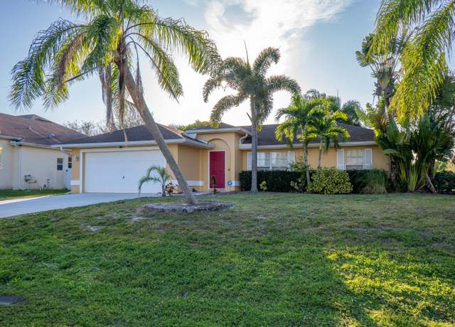 Property at 1772 SW Advana St, Port Saint Lucie, FL 34953, 3 beds, 2 baths