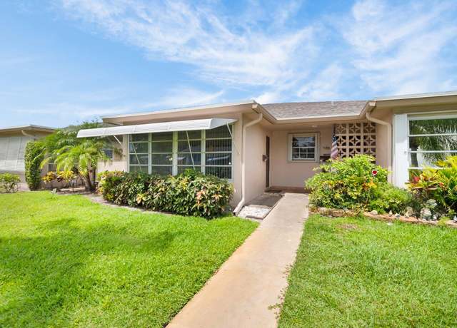 Property at 1250 Club Dr W Unit C, Delray Beach, FL 33445, 1 bed, 1.5 baths