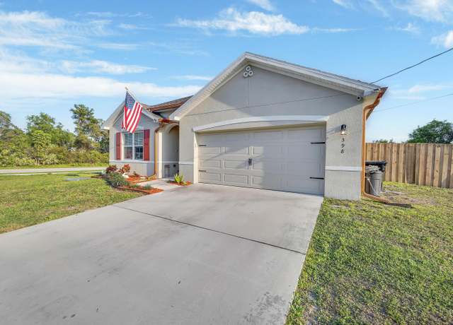 Property at 398 SE Walters Ter, Port Saint Lucie, FL 34983, 4 beds, 2 baths