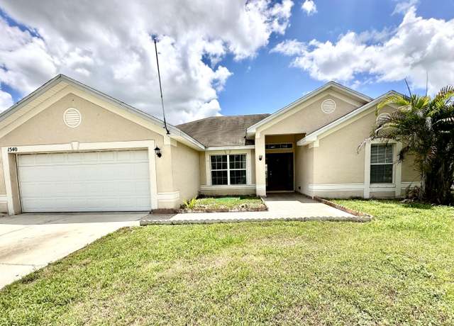 Property at 1540 SW Birkey Ave, Port Saint Lucie, FL 34953, 4 beds, 3 baths