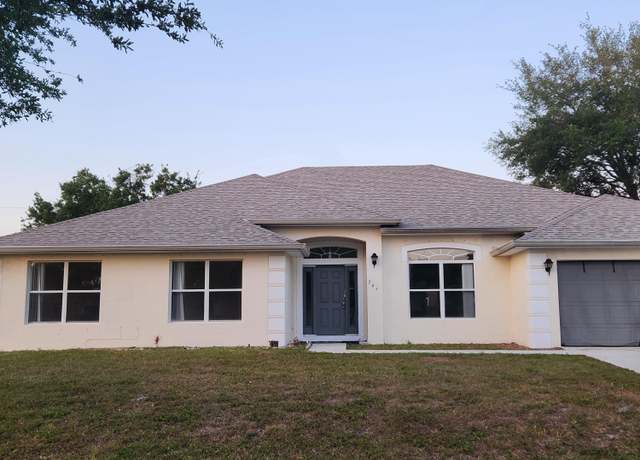 Property at 245 SW Tulip Blvd, Port Saint Lucie, FL 34953, 4 beds, 3 baths