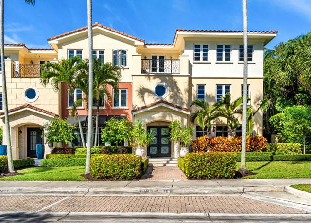 Property at 1216 Palm Trl, Delray Beach, FL 33483, 5 beds, 6.5 baths