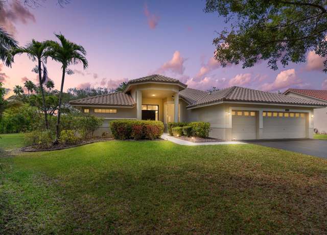 Property at 10969 NW 55th St, Coral Springs, FL 33076, 4 beds, 3 baths