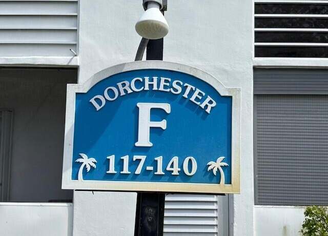 Property at 120 Dorchester F, West Palm Beach, FL 33417, 2 beds, 2 baths