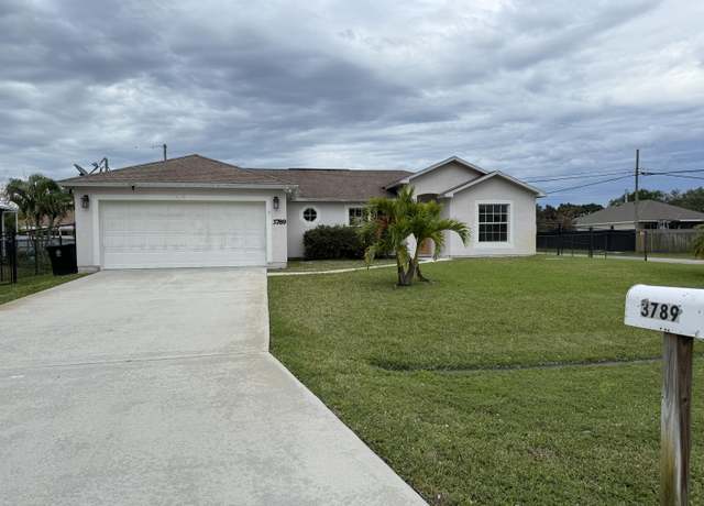 Property at 3789 SW Haines St, Port Saint Lucie, FL 34953, 3 beds, 2 baths
