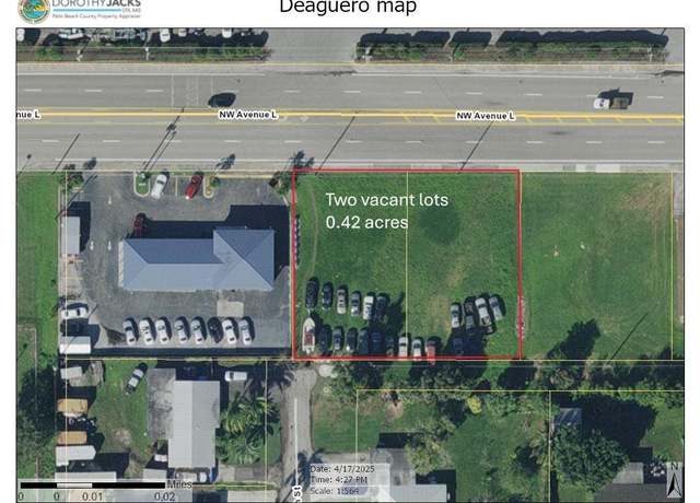 Property at 0000 NW Nw Avenue L, Belle Glade, FL 33430