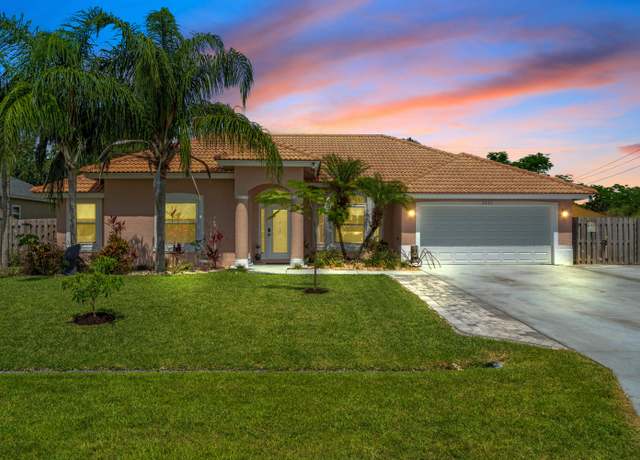 Property at 2051 SW Pruitt St, Port Saint Lucie, FL 34953, 4 beds, 2 baths