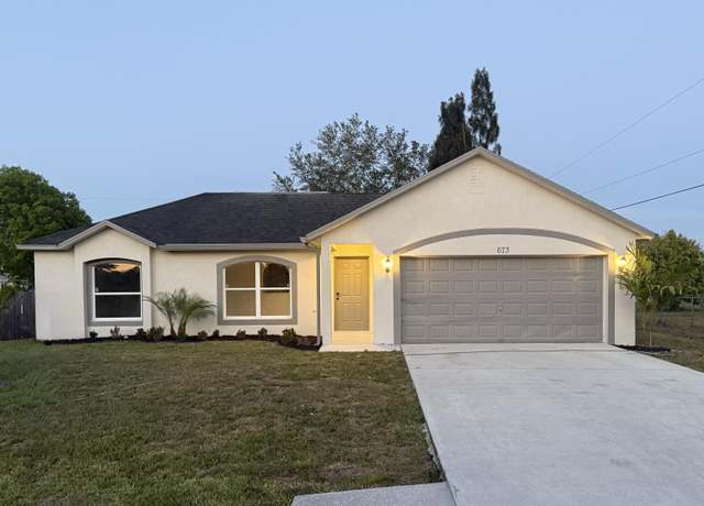 Property at 673 SW Granadeer St, Port Saint Lucie, FL 34983, 4 beds, 2 baths