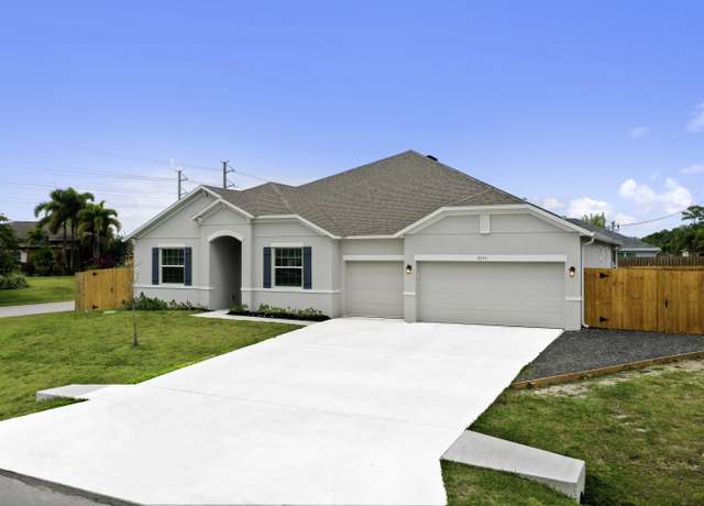 Property at 2191 SW Jaguar Ave, Port Saint Lucie, FL 34953, 4 beds, 3 baths