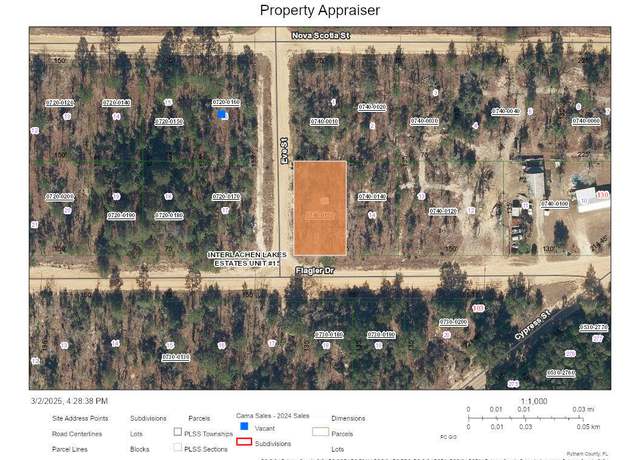 Property at Tbd Flagler Dr, Interlachen, FL 32148