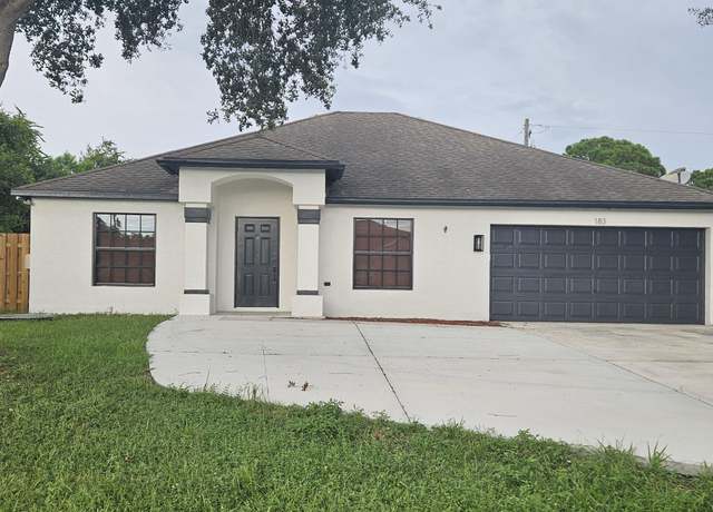 Property at 183 SW Ladybug Dr, Port Saint Lucie, FL 34953, 4 beds, 2 baths