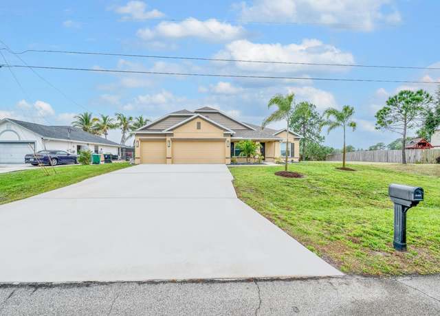 Property at 1316 SW Abacus Ave, Port Saint Lucie, FL 34953, 4 beds, 3 baths