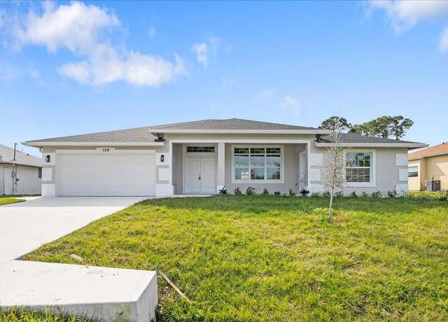 Property at 158 SW Sea Lion Rd, Port Saint Lucie, FL 34953, 4 beds, 3.5 baths