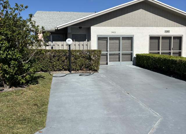 Property at 5403 Glenda St, West Palm Beach, FL 33417, 2 beds, 2 baths