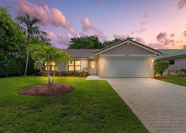 Property at 7980 Cloverfield Cir, Boca Raton, FL 33433, 3 beds, 2 baths