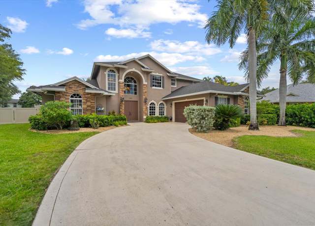 Property at 13568 Northumberland Cir, Wellington, FL 33414, 6 beds, 4 baths