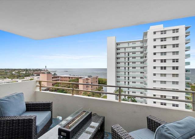 Property at 1630 N Ocean Blvd #812, Pompano Beach, FL 33062, 2 beds, 2 baths