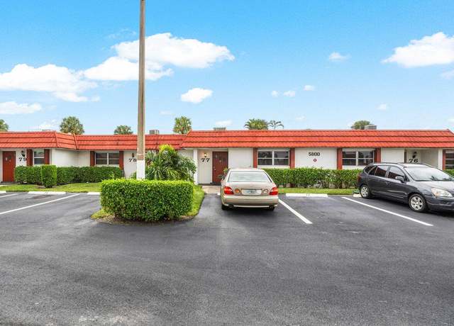 Property at 5800 Fernley Dr W #77, West Palm Beach, FL 33415, 1 bed, 1 bath